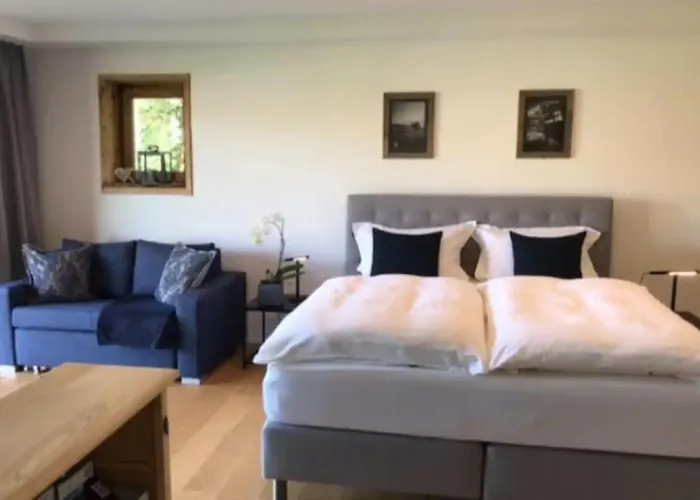 Moderne Alpenwohnung Garten&Natur